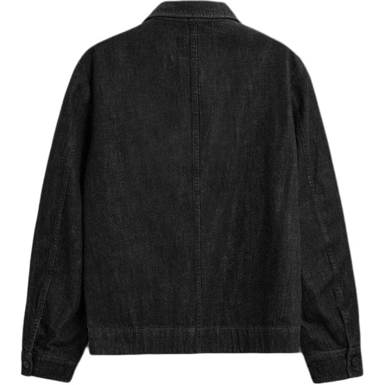 Джинсовая куртка ZARA Loose Denim Jacket Black - изображение 2