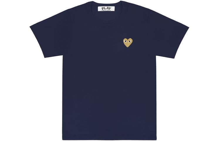 Футболка CDG Play Comme Des Garcons Gold Heart T - изображение 1