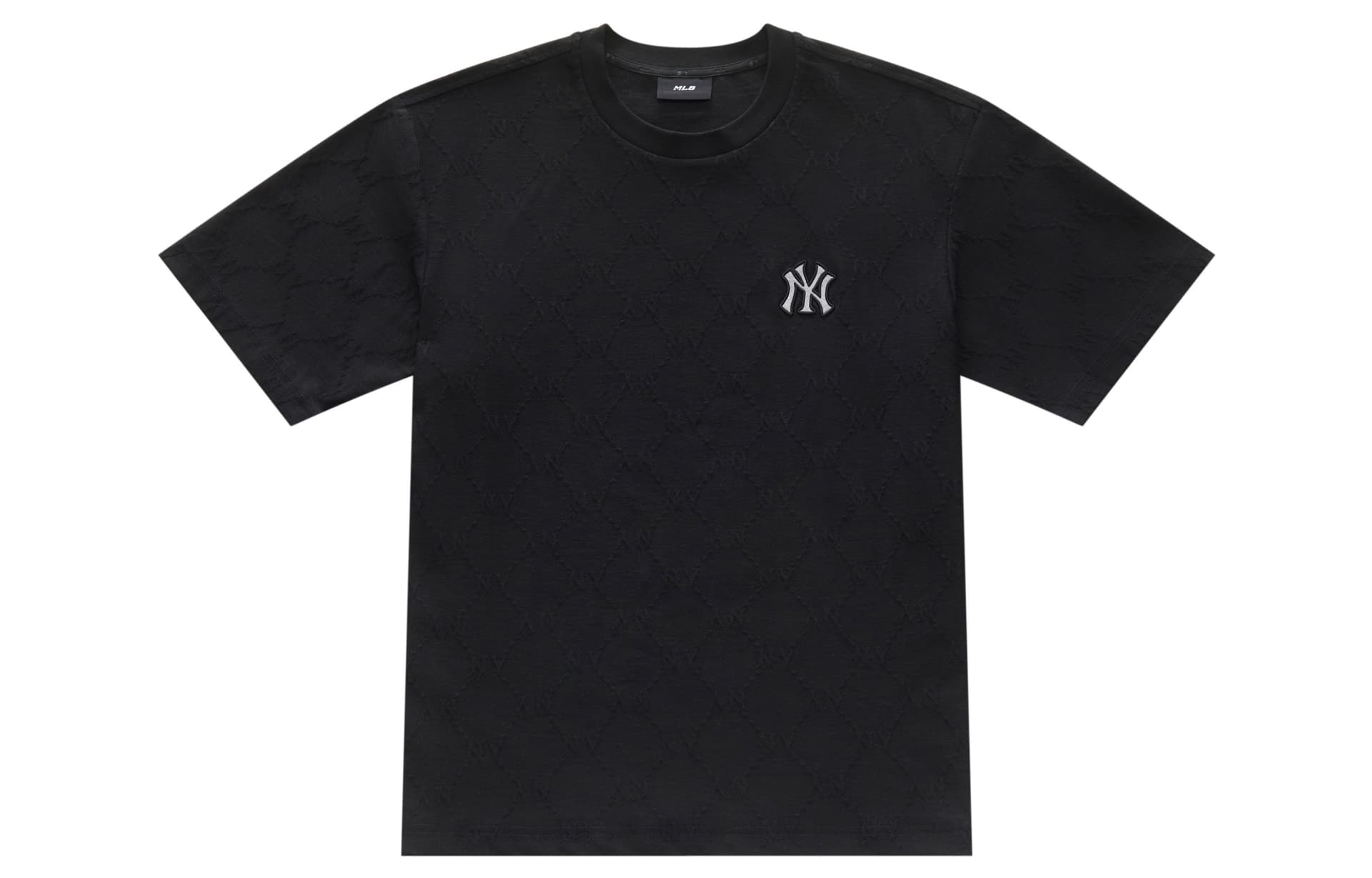 Футболка MLB MONOGRAM SS25 T Рубашка Унисекс Черная - изображение 1
