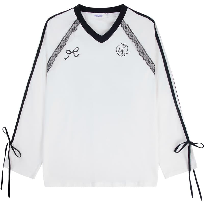 Кофта UNIFREE V-Neck Long Sleeve T-Shirt - изображение 1