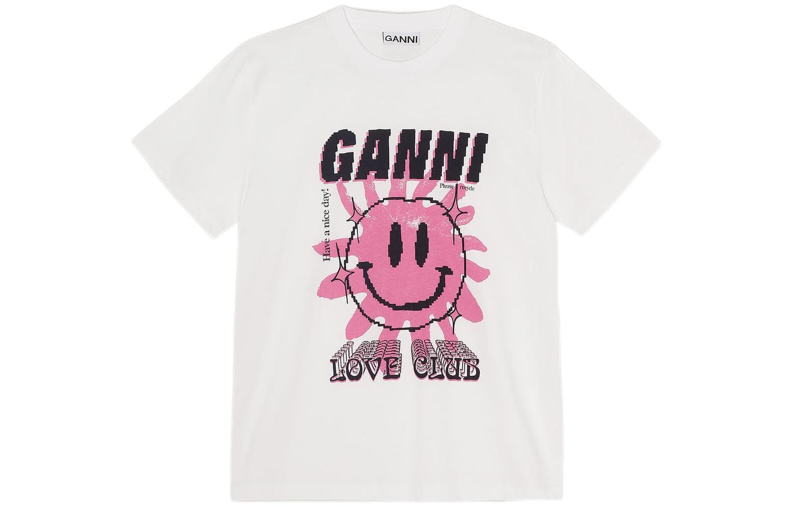Футболка GANNI SS22 Love Club T - изображение 1
