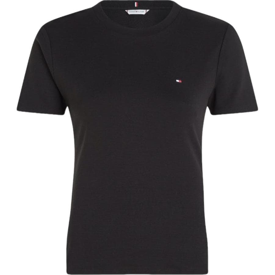 Футболка Tommy Hilfiger T-рубашка женская черная - изображение 1