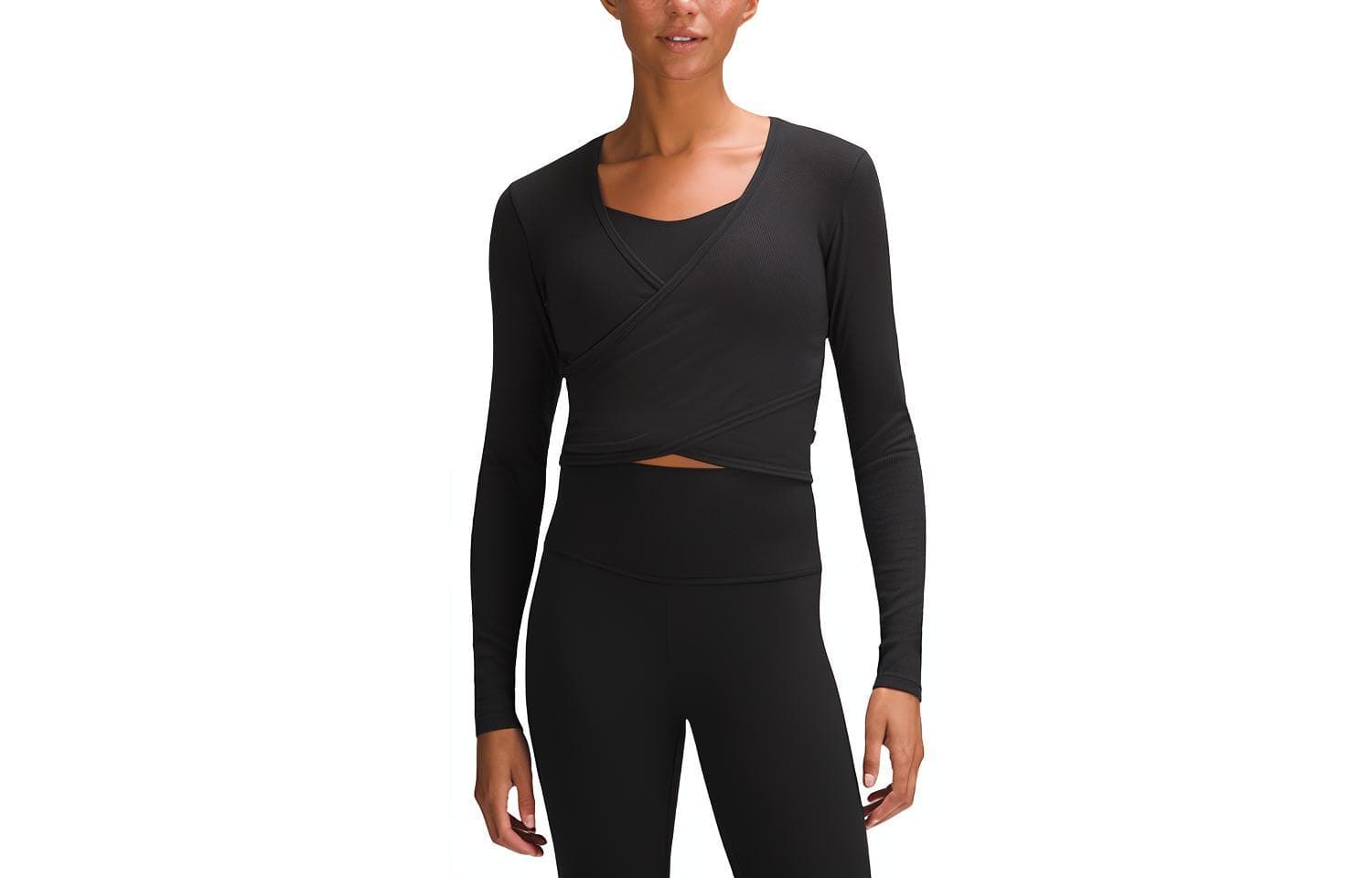 Футболка lululemon Wrap-Front T - изображение 3
