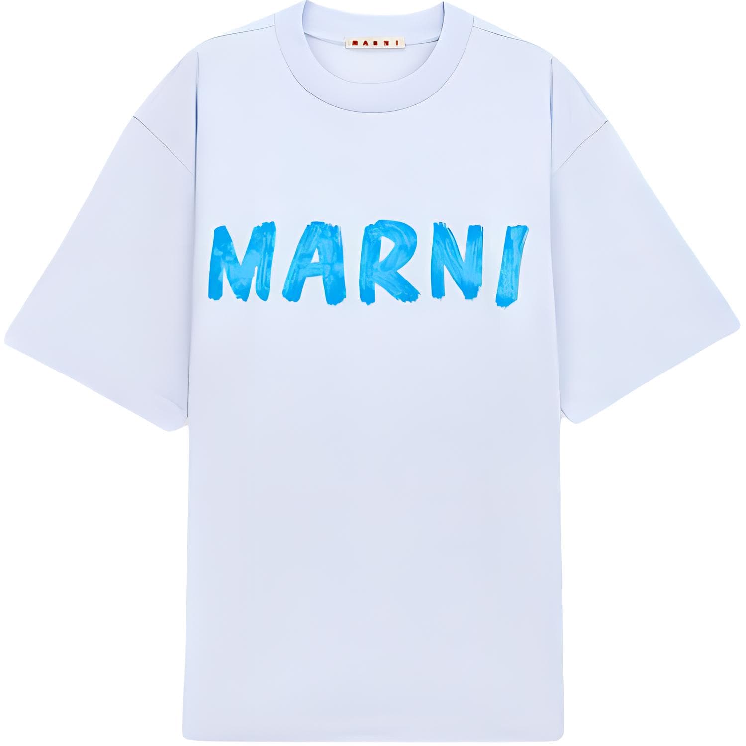 Футболка MARNI SS24 logo T - изображение 1