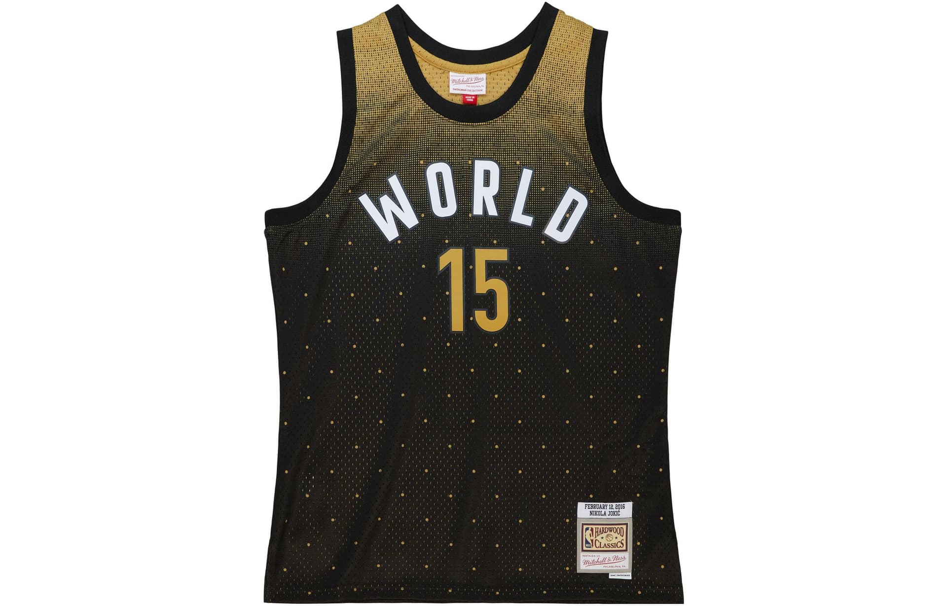 Баскетбольная майка Mitchellness SW16-17 15 - изображение 1