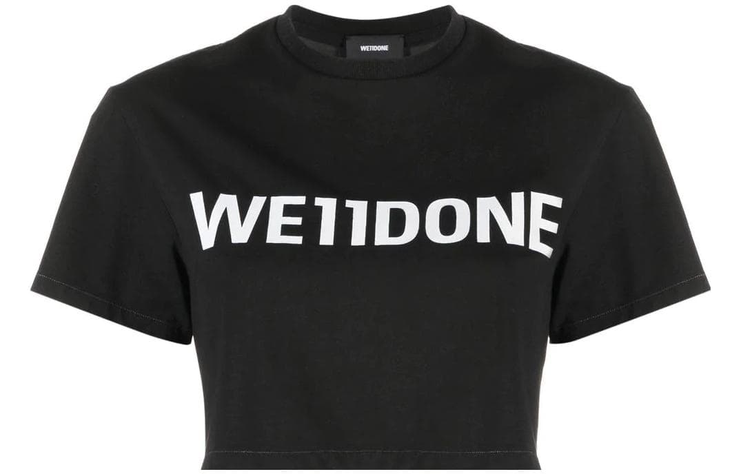WE11DONE FW22 LogoT - изображение 1