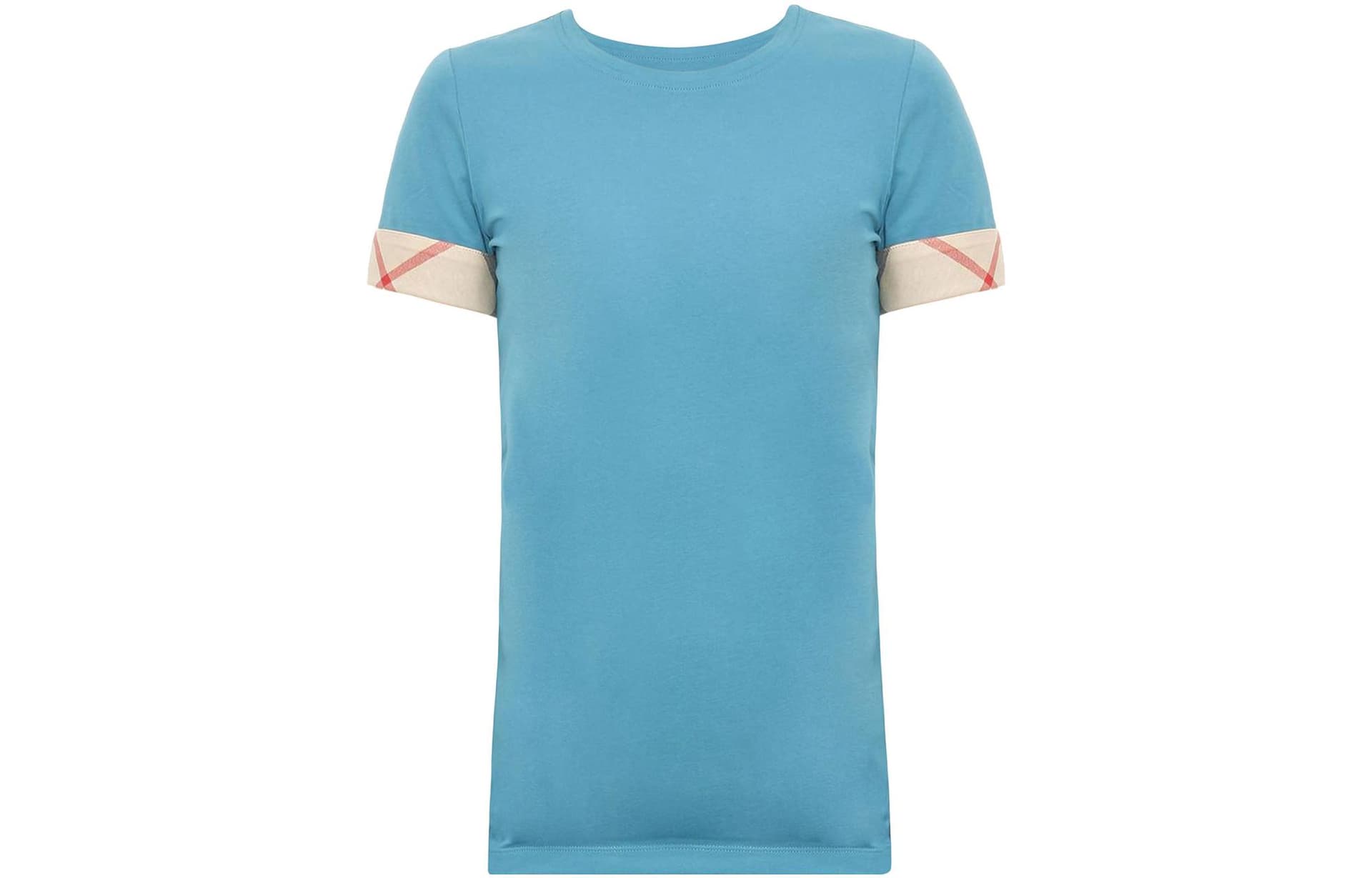 Футболка Burberry Синий Женские T-рубашки - изображение 1