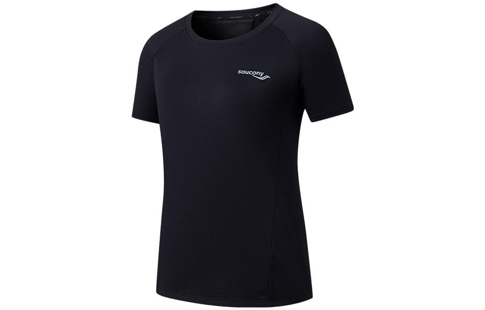 Футболка Saucony Футболка Женские Глубокий черный - изображение 1
