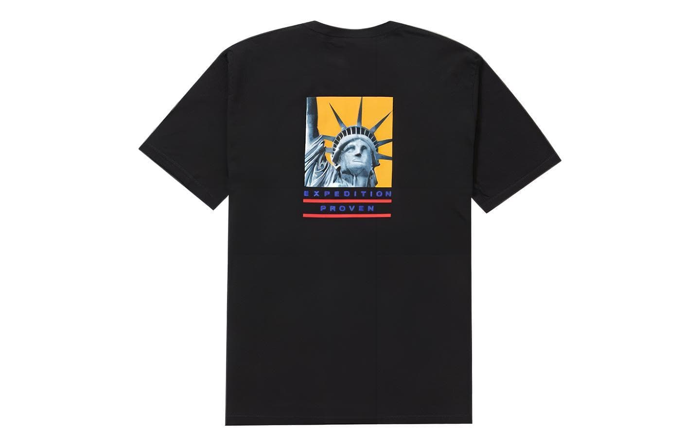 Футболка Supreme x The North Face Statue of Liberty Tee Black - изображение 2