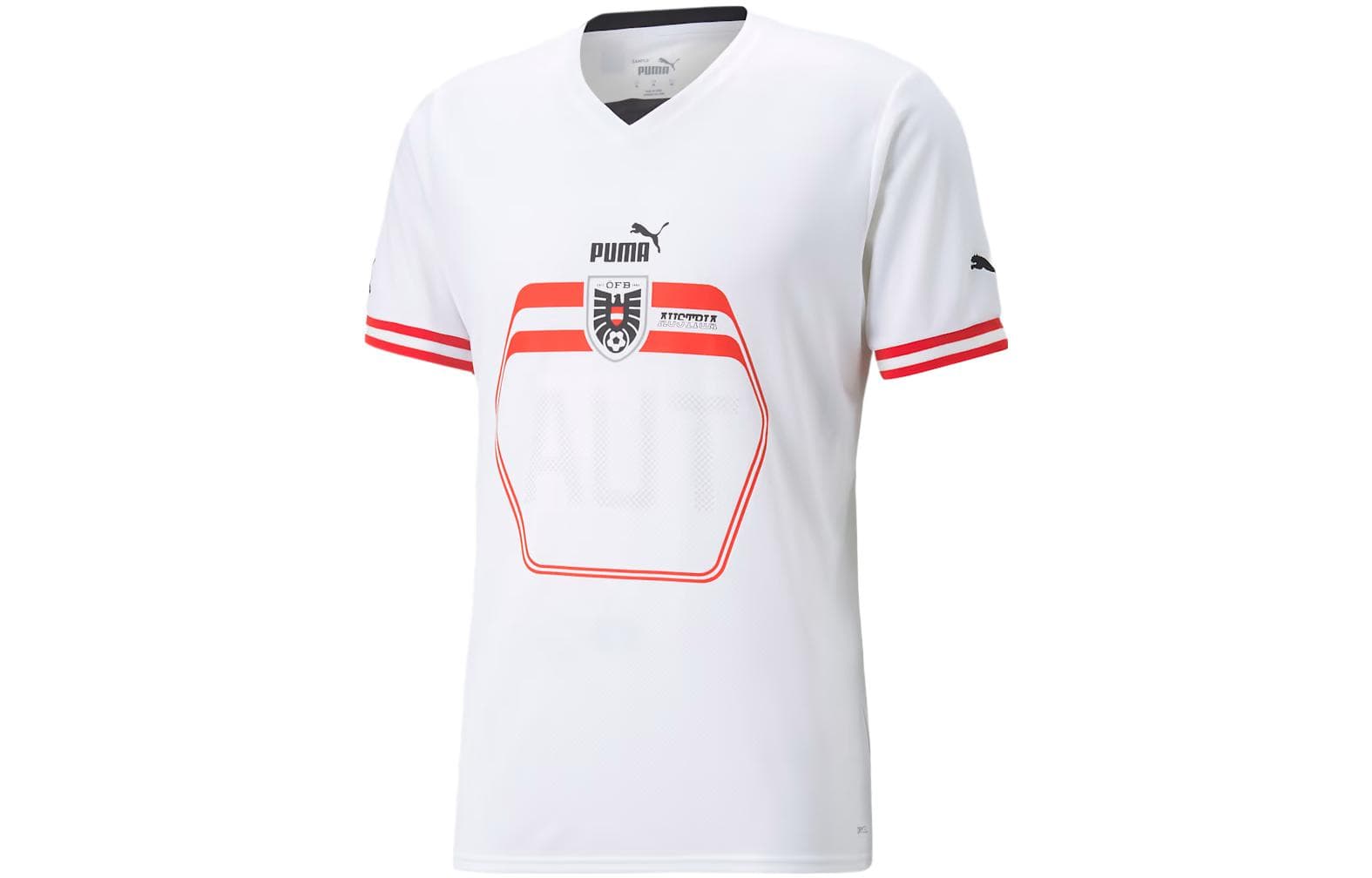 PUMA Austrian National Team Белый Мужской Футбольные джерси - изображение 1