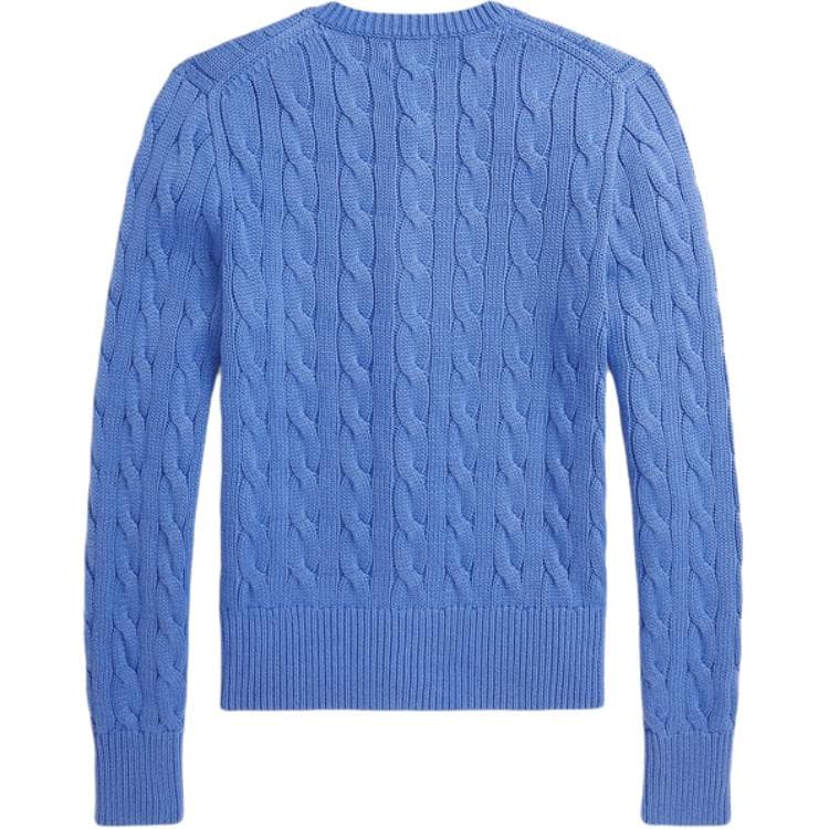 Кофта Polo Ralph Lauren Трикотаж Облегающий Женский Синий - изображение 2