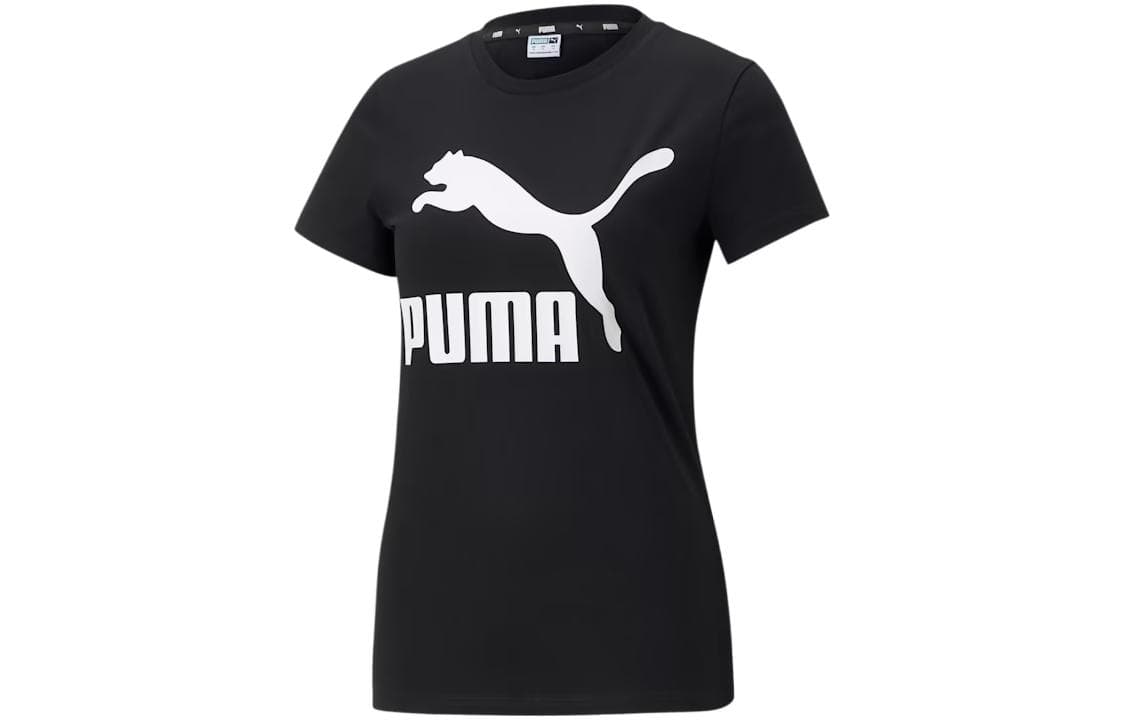 Футболка PUMA Черные Женские Футболки - изображение 1