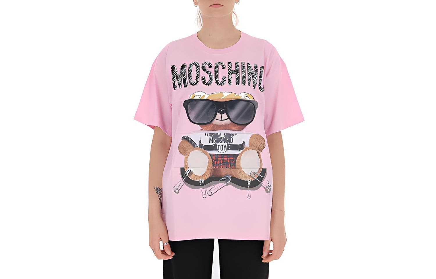 Футболка MOSCHINO FW21 LogoT - изображение 1