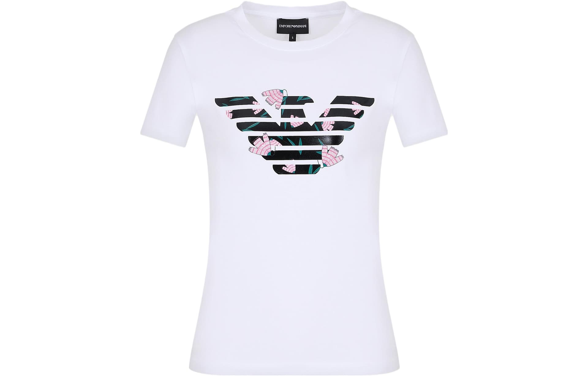 Футболка EMPORIO ARMANI T-рубашка Женская Белая - изображение 1
