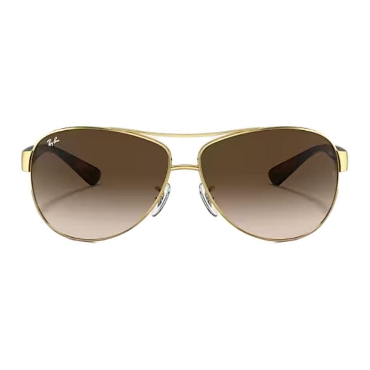 Солнцезащитные очки RayBan Стальные Авиатор Солнцезащитные очки Унисекс Коричневые - изображение 2