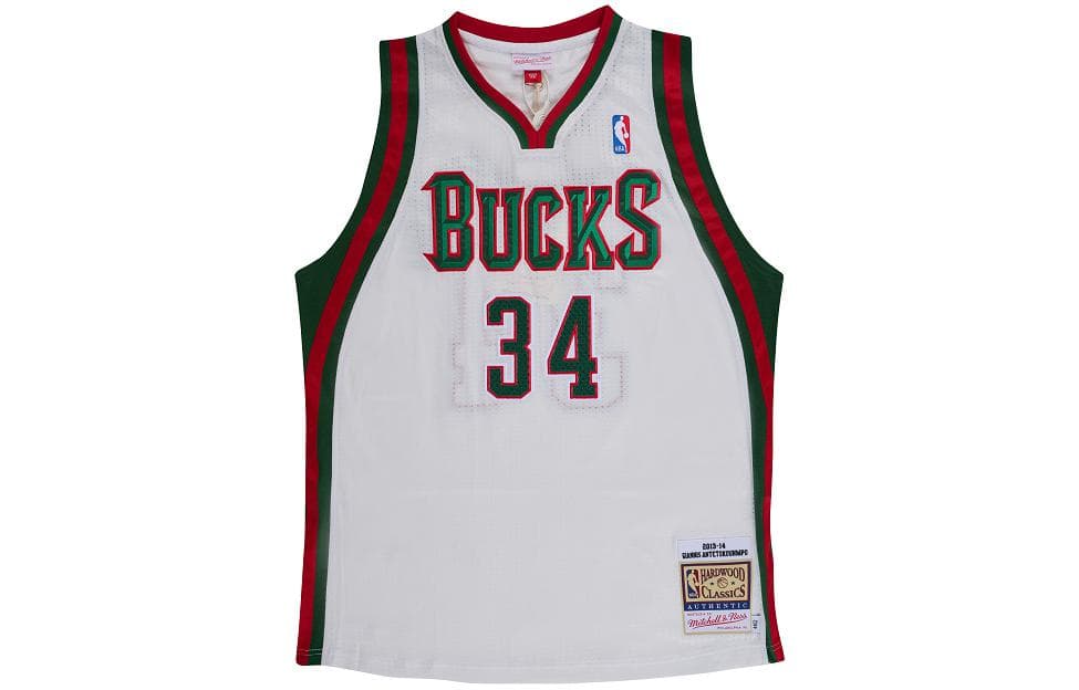Баскетбольная майка Mitchell & Ness Giannis Antetokounmpo 34 Jersey - изображение 1