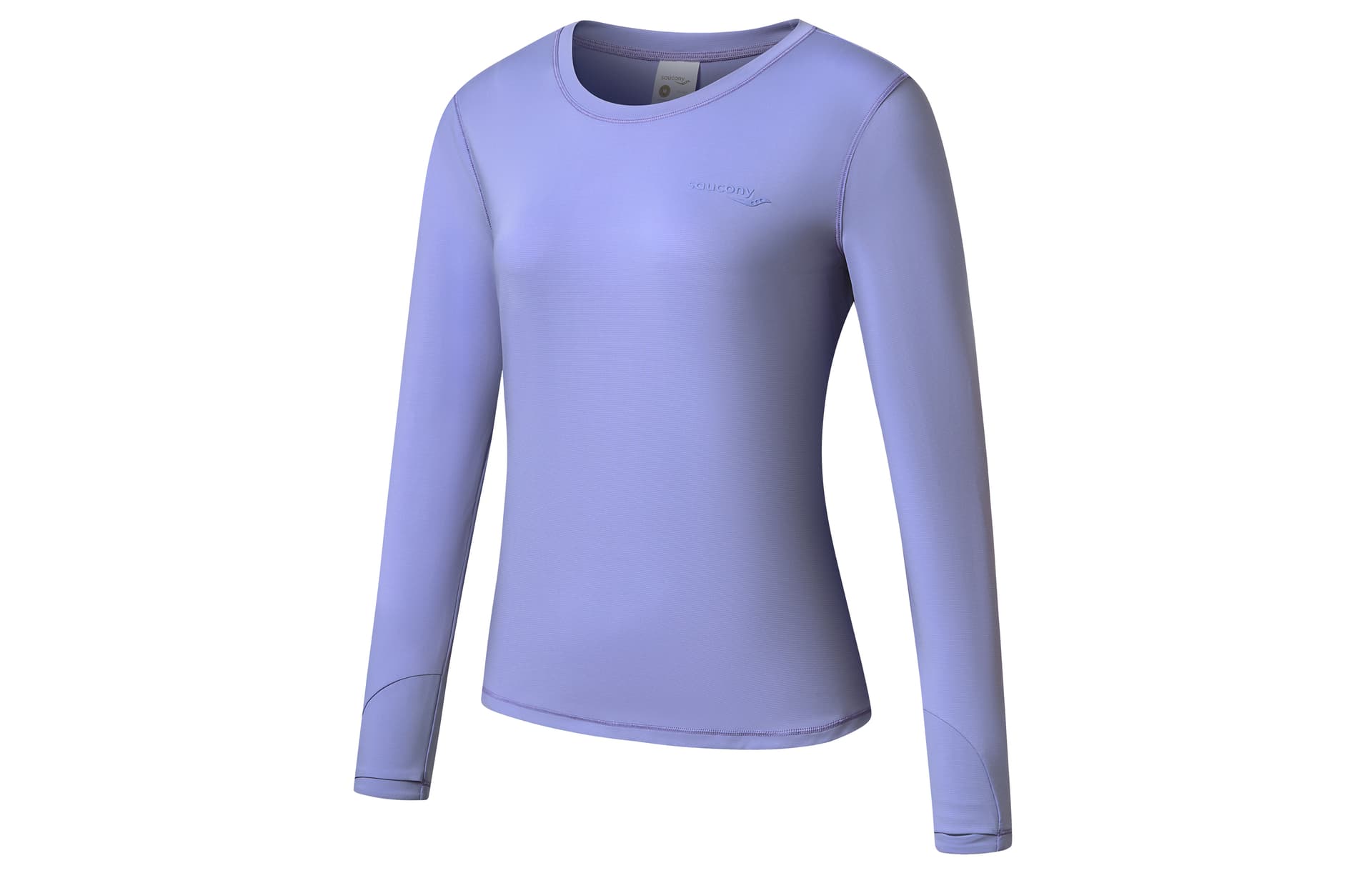 Футболка Saucony T-Shirt Женская Add Синий Фиолетовый - изображение 1