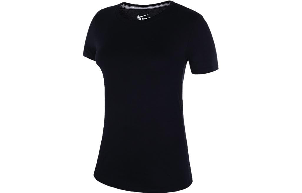 Футболка Nike Стандартная (Обычная) T-Рубашка Женская Черная - изображение 1