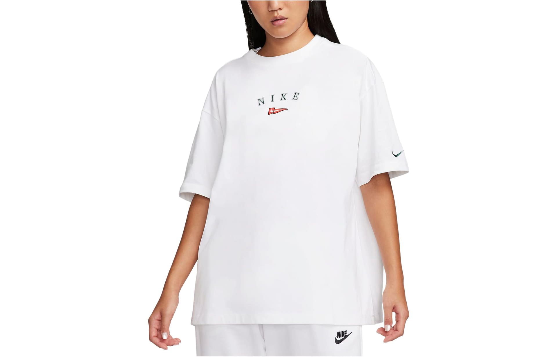 Футболка NIKE Белые Женские Футболки - изображение 1