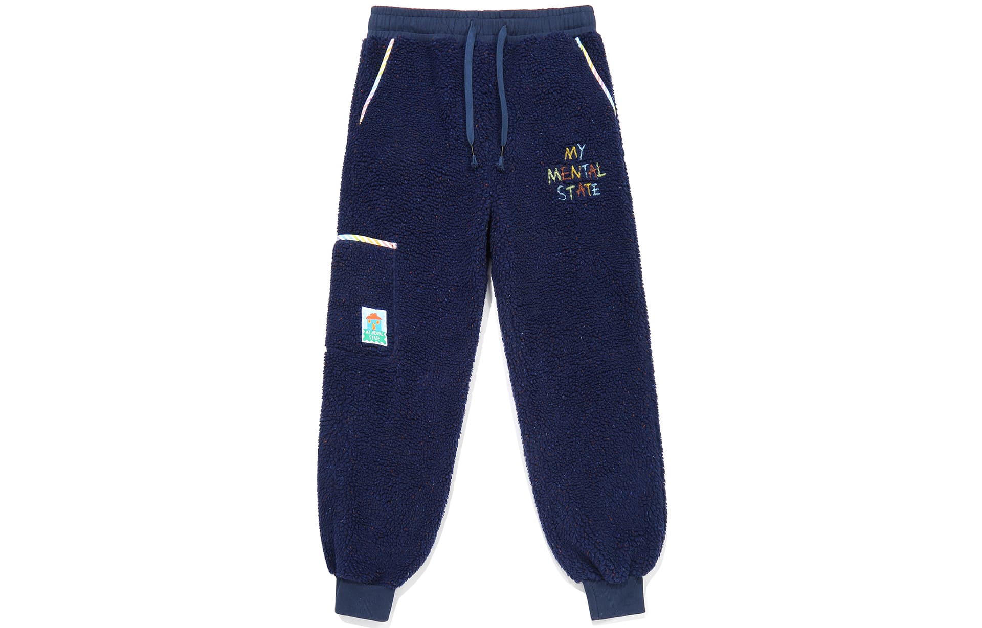 Штаны Guuka Casual Pants Unisex Royal Blue Guuka Повседневные Брюки Унисекс Королевский Синий - изображение 1