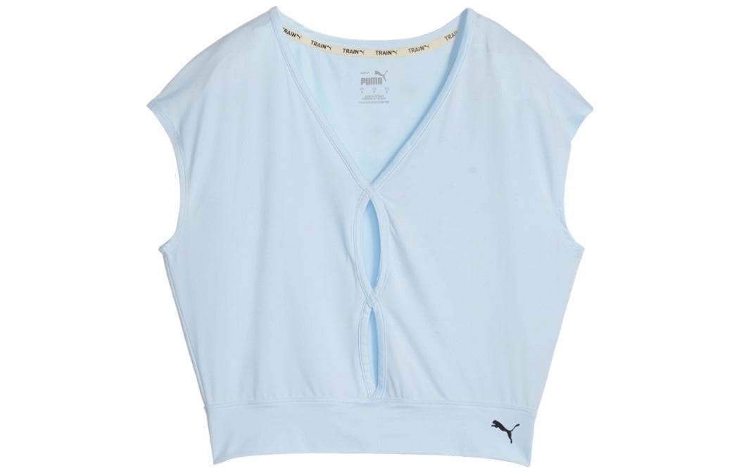 Футболка PUMA Aqua Blue Женские T-рубашки - изображение 1