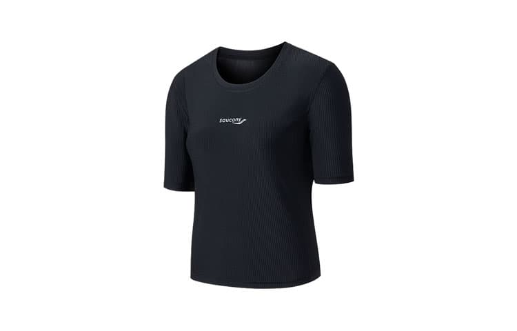 Футболка Saucony Черные Женские Футболки - изображение 1