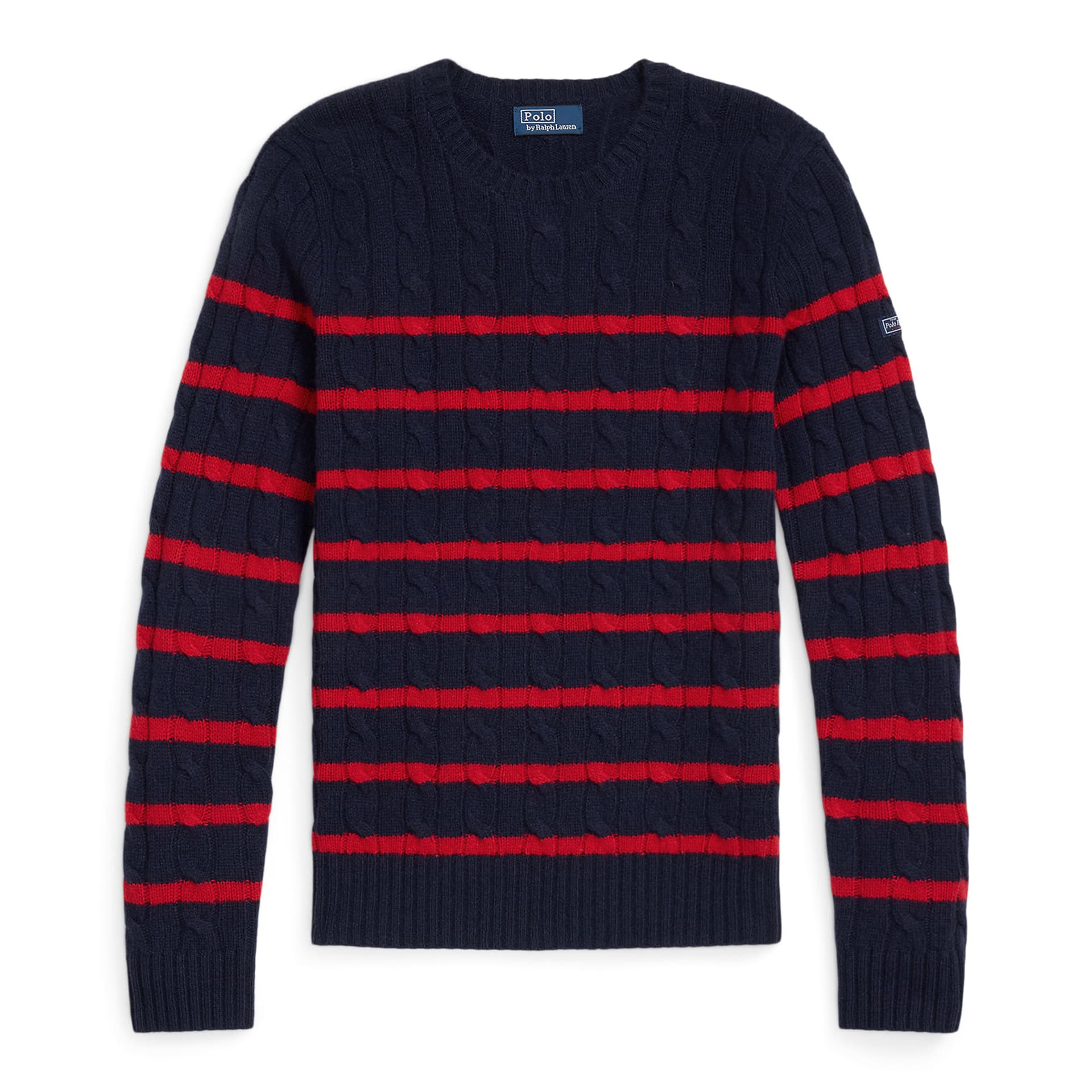 Кардиган Polo Ralph Lauren FW24 Свитер Облегающий Женские Синий красный - изображение 1