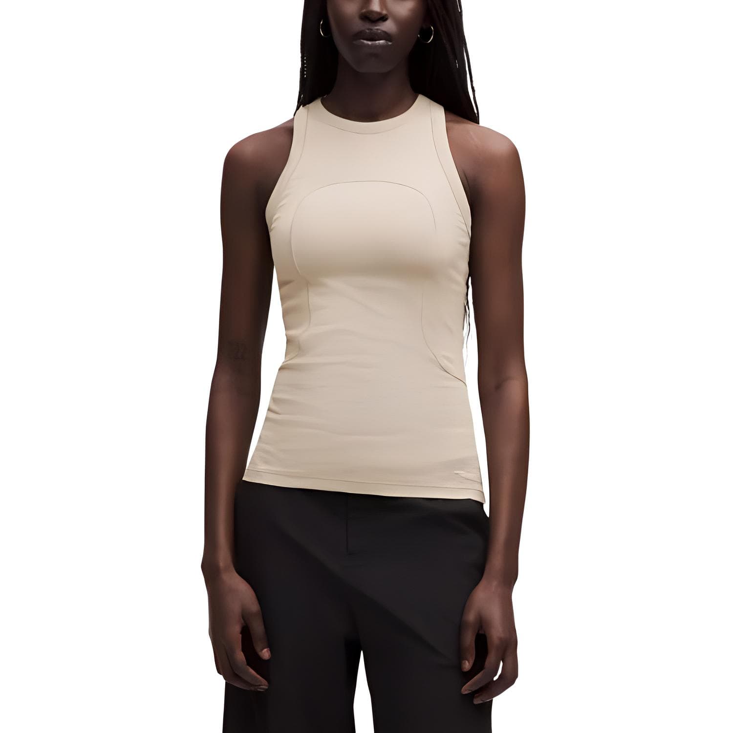 Майка Lululemon x SLNSH Ribbed Tank Top Женская Мохаве Коричневый Мохаве Коричневый - изображение 1