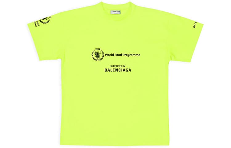 Футболка Balenciaga x WFP FW22 LogoT - изображение 1