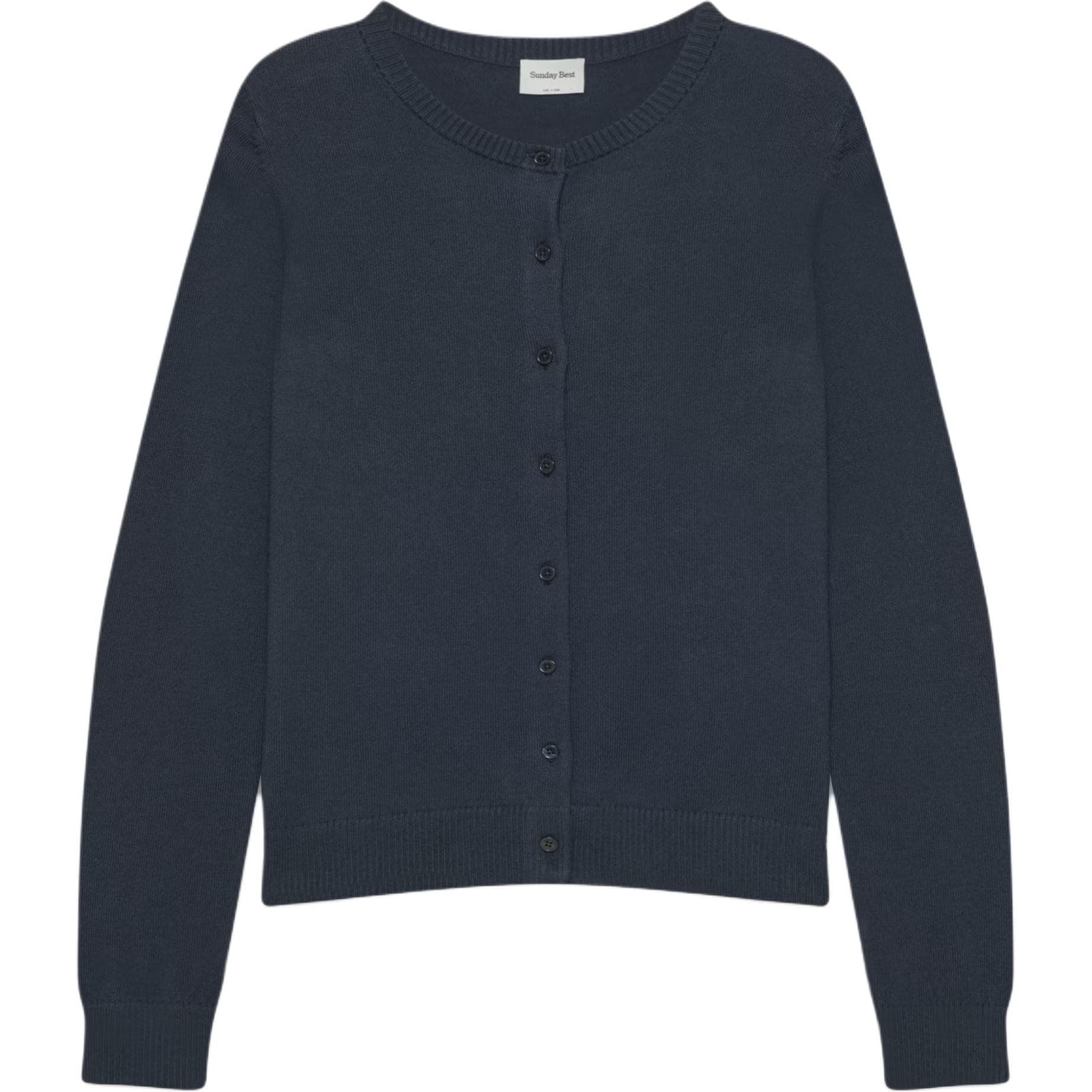 Кардиган ARITZIA Sunday Best Biscotti Кардиган Свитер Женский ADMIRAL Морской Синий - изображение 1