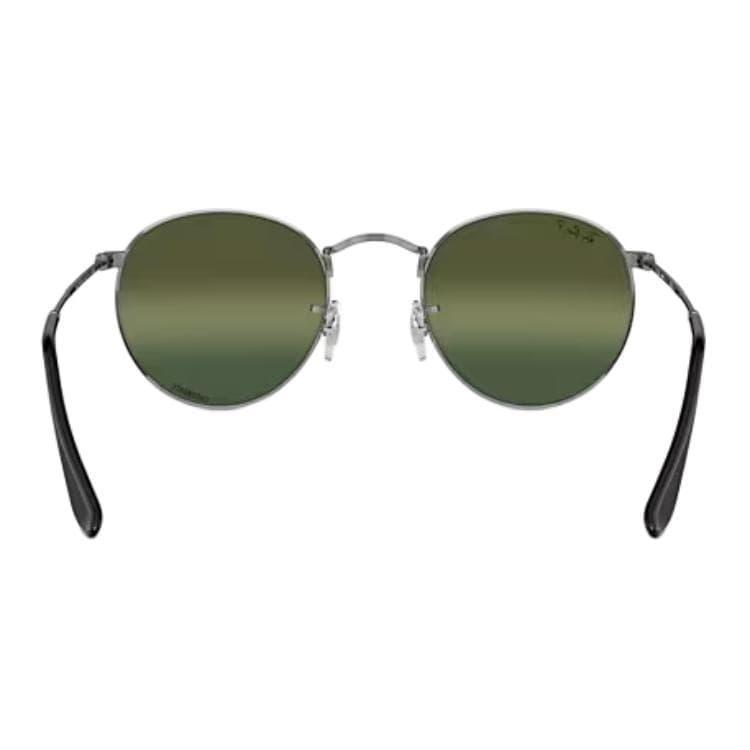 Солнцезащитные очки RayBan Металлические Круглые Солнцезащитные Очки Унисекс Серебряные - изображение 3