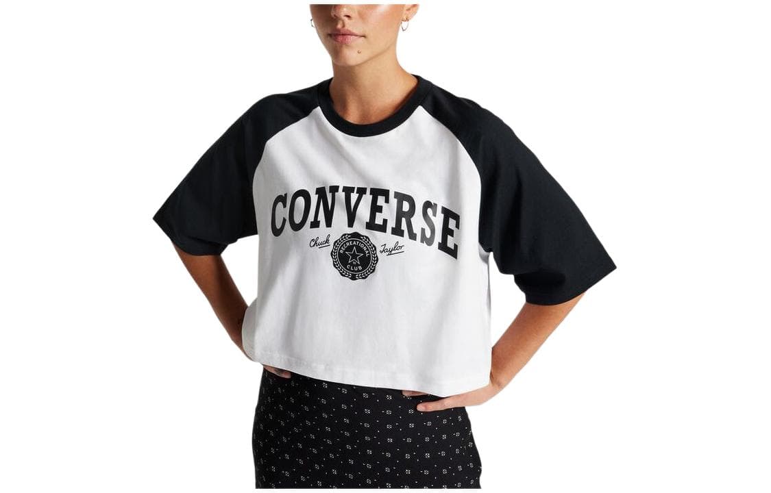Футболка Converse Retro Cropped T-Shirt T - изображение 1