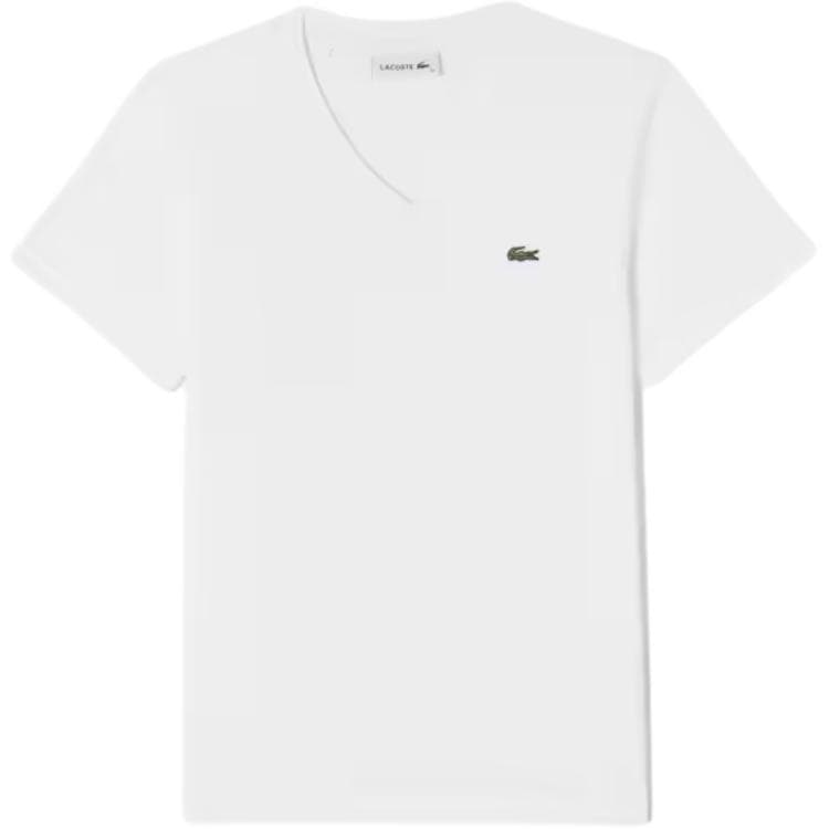 Футболка LACOSTE SS25 T Рубашка Женская Белая - изображение 1