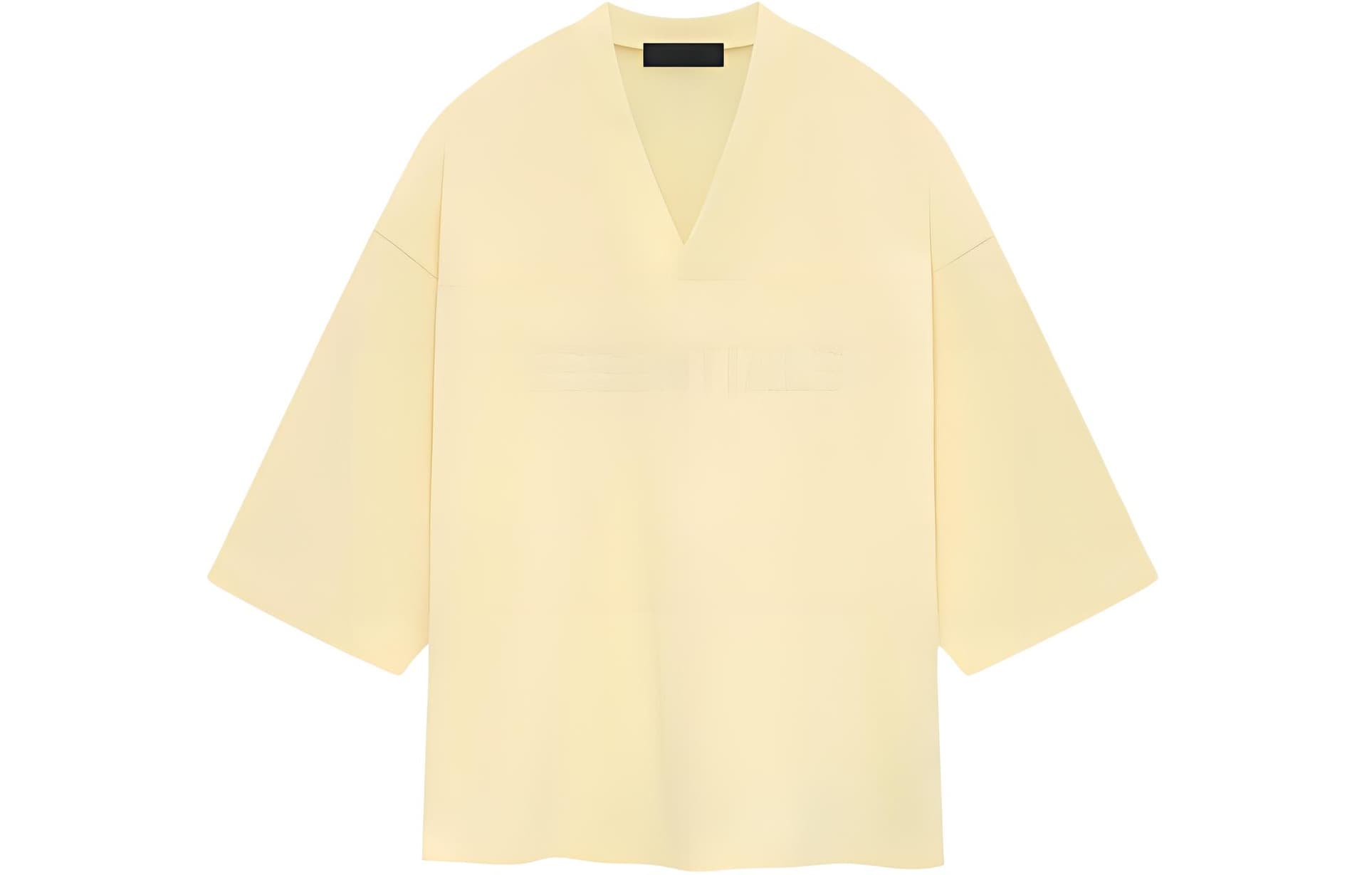 Fear of God Essentials SS24 Football Tee V GARDEN YELLOW - изображение 1