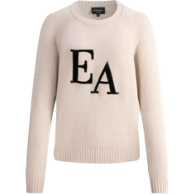 Кардиган EMPORIO ARMANI FW23 Свитер Женский Светлый Кофейный - изображение 1