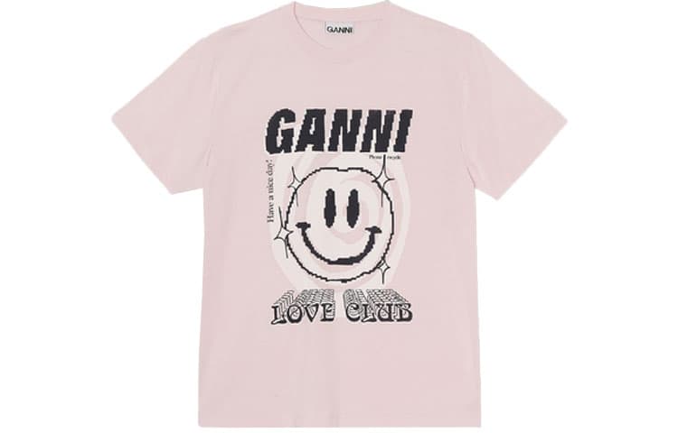 Футболка GANNI SS22 Love Club T - изображение 1