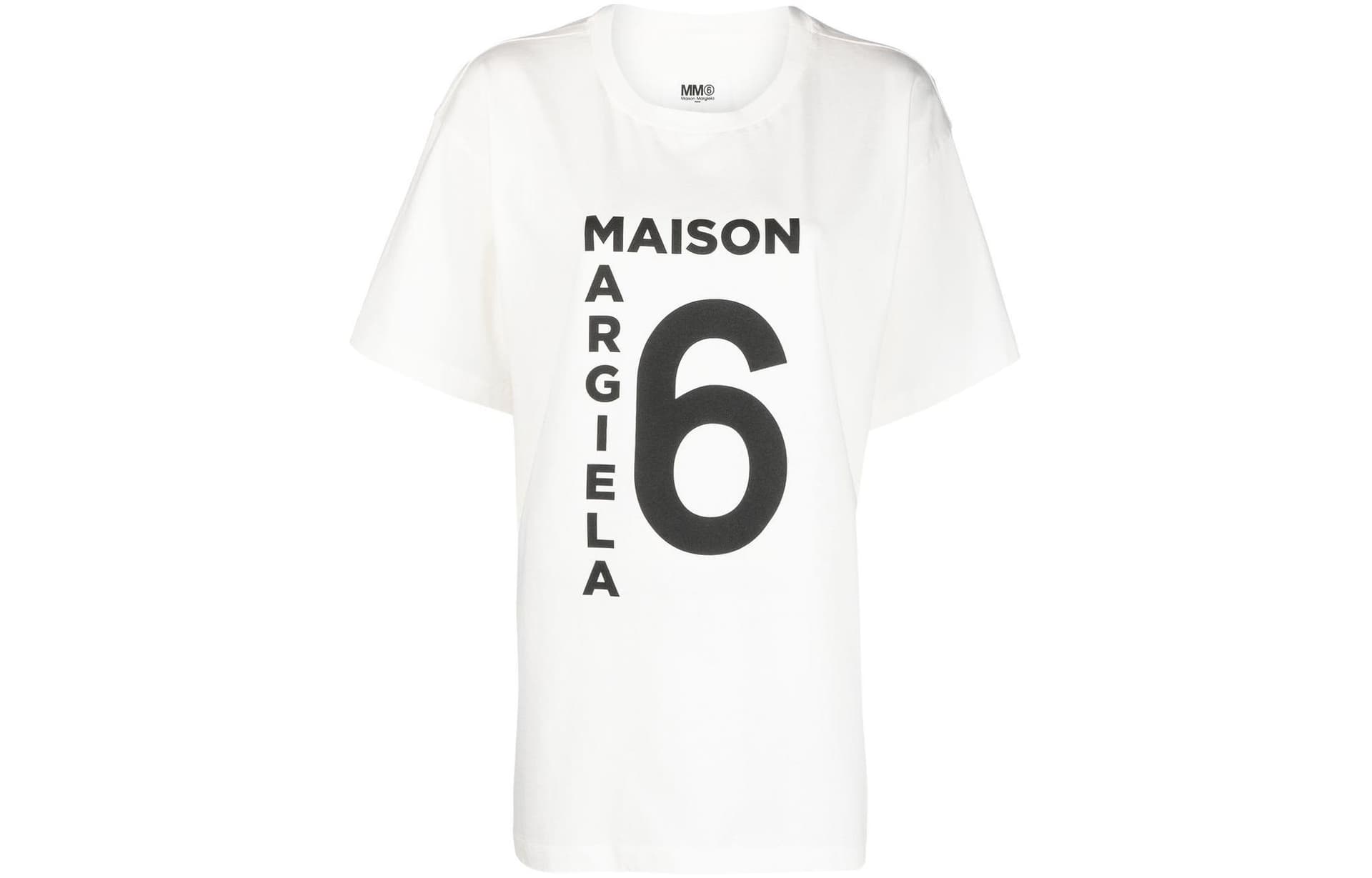 Футболка MM6 Maison Margiela FW22 LogoT - изображение 1