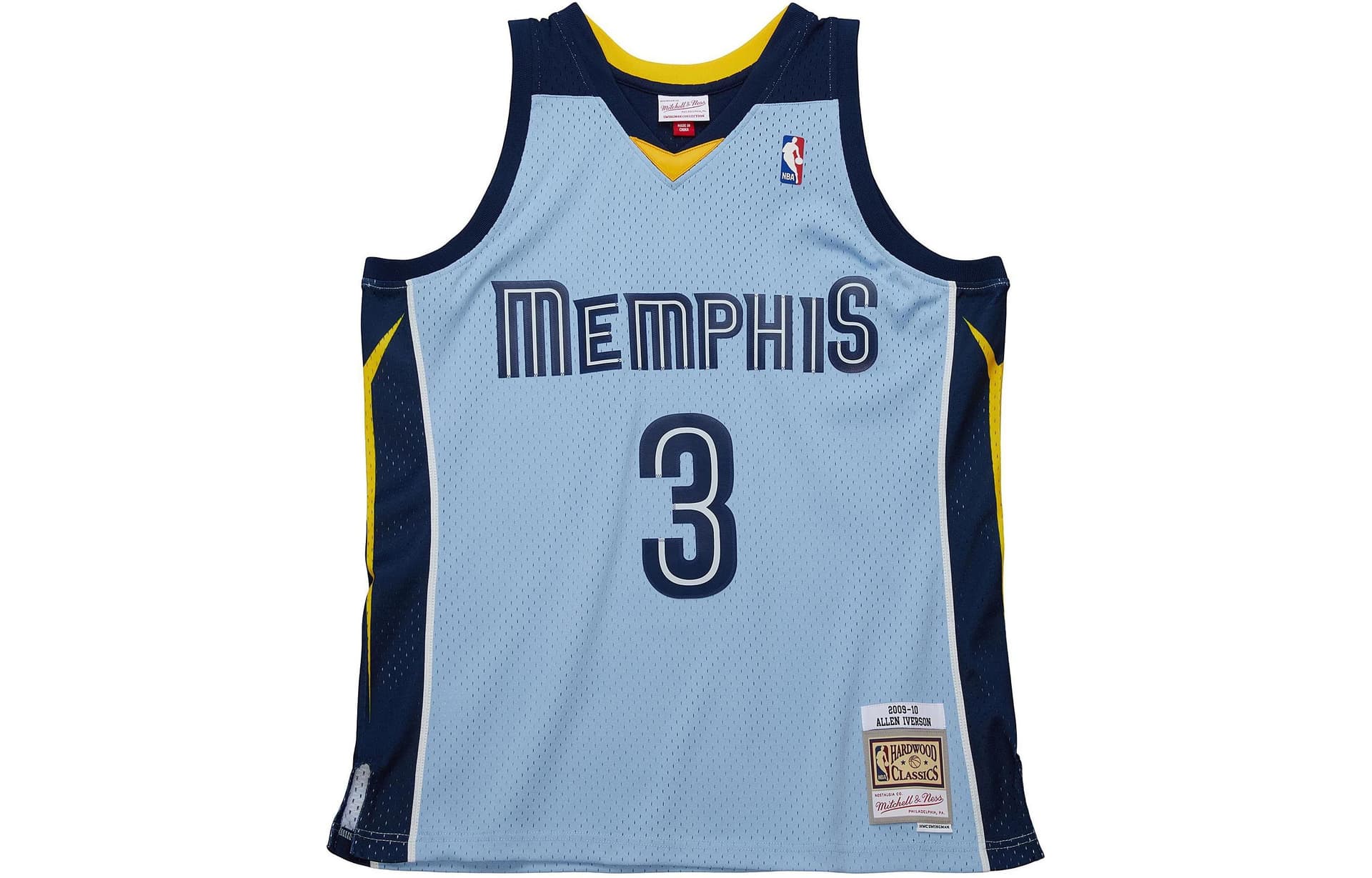Баскетбольная майка Mitchell Ness SW Iverson 09-10 3 - изображение 1