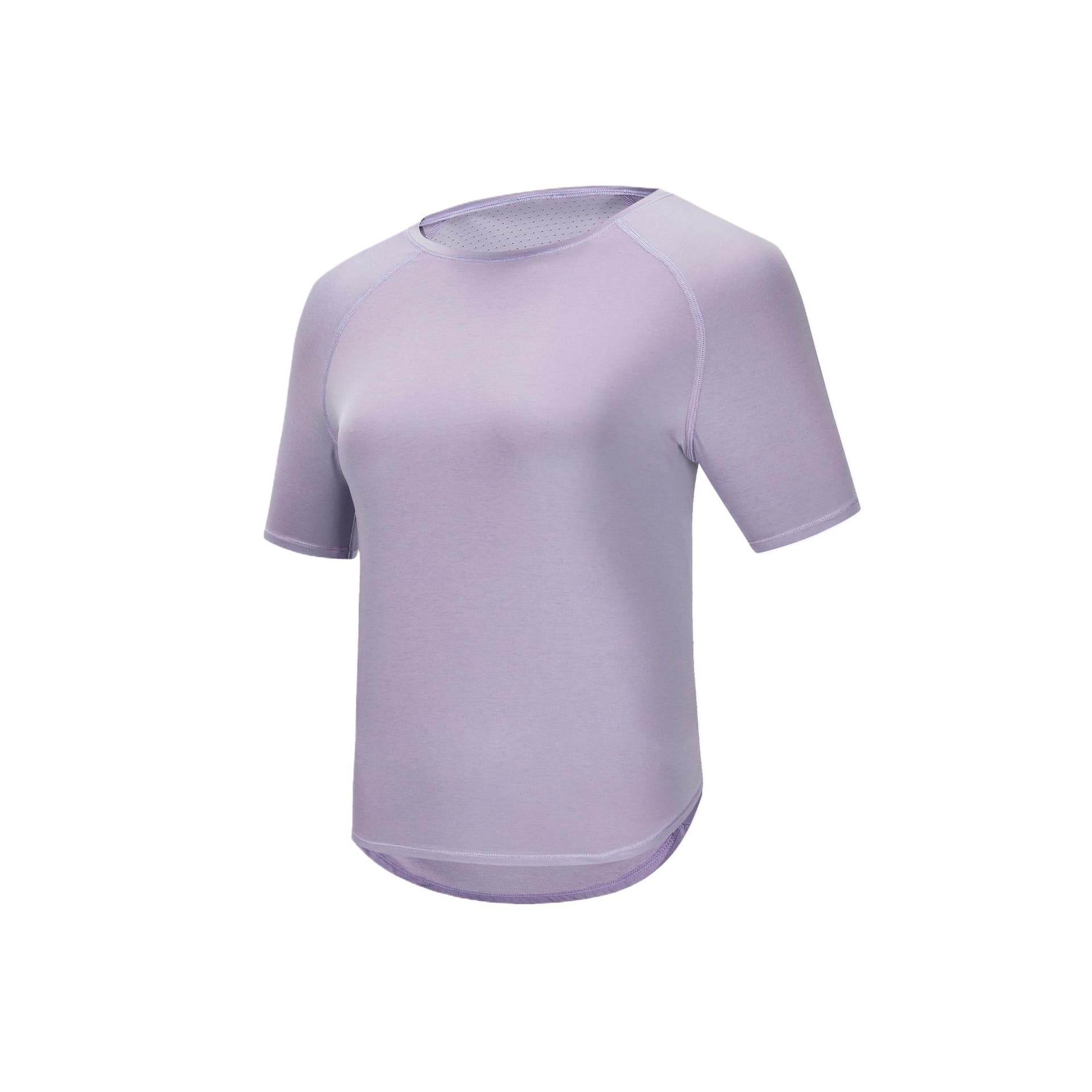 Футболка DECATHLON Реглан T-Shirt Женская Дымчатый Лиловый - изображение 1