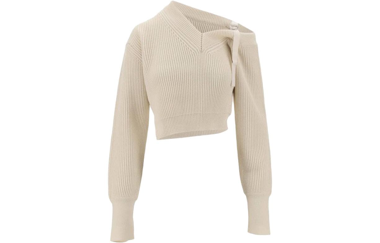 Кардиган Jacquemus Бежевые Женские Свитера - изображение 1