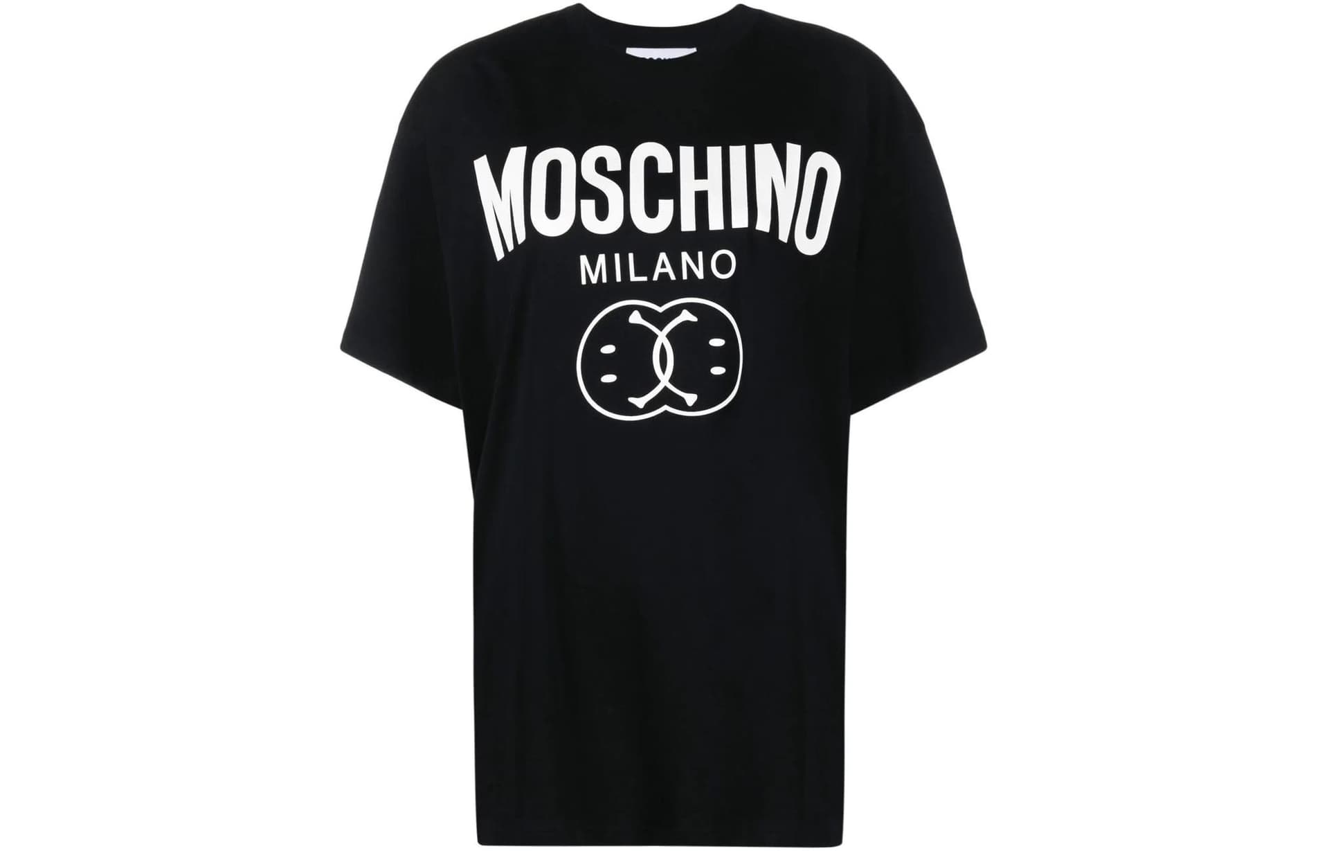 Футболка MOSCHINO FW22 Double Smiley LogoT - изображение 1
