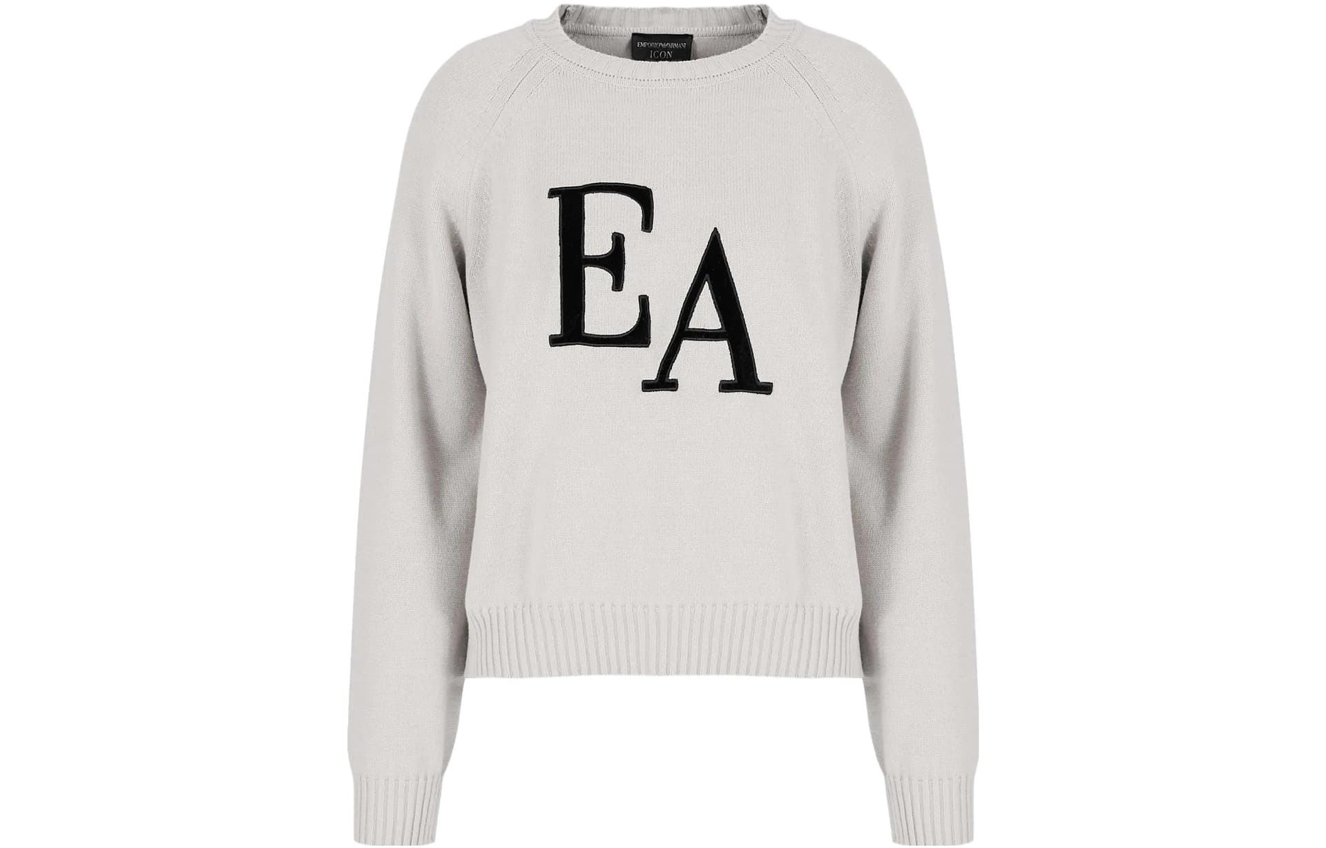 Кардиган EMPORIO ARMANI FW23 Свитер Женский Облачный Серый - изображение 1