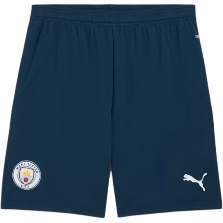 Тренировочные штаны PUMA Manchester City 2425 Shorts Men logo - изображение 1