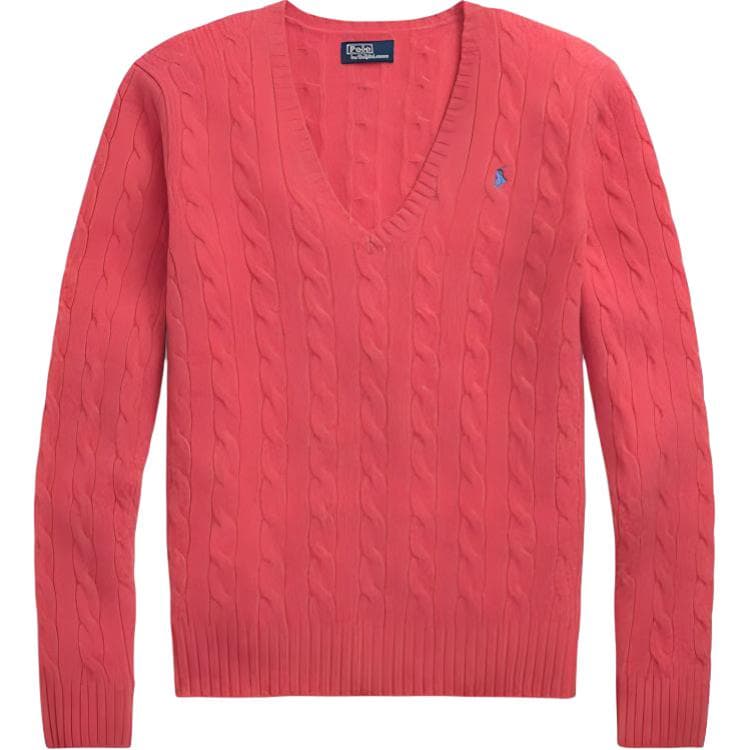 Кардиган Свитер Polo Ralph Lauren женский красный - изображение 1