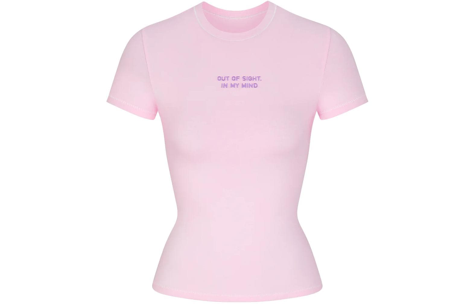 Футболка SKIMS T BABY PINK - изображение 1
