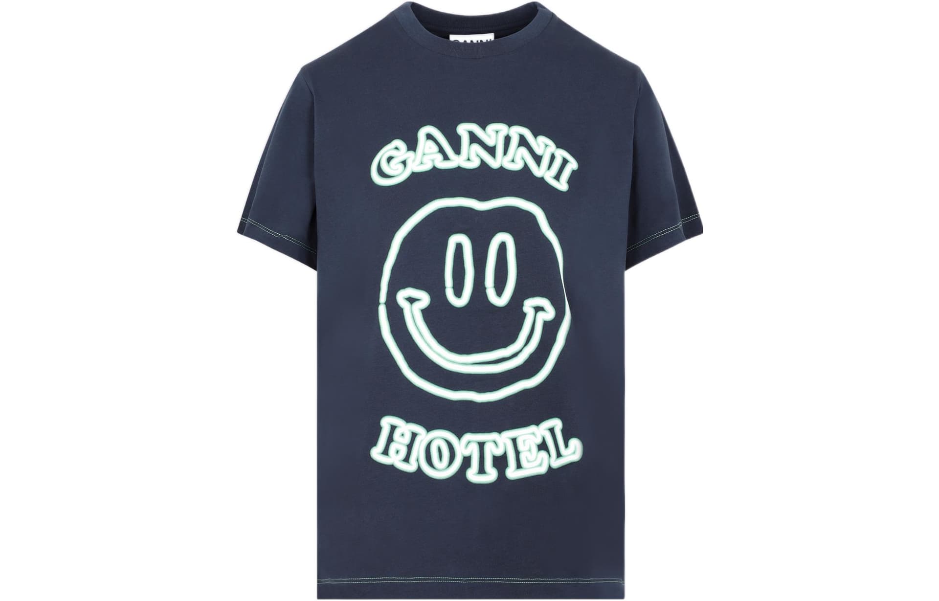 Футболка GANNI SS22 LogoT - изображение 1