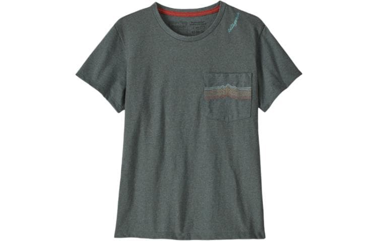 Футболка patagonia Ridge Rise Stripe Pocket T - изображение 1