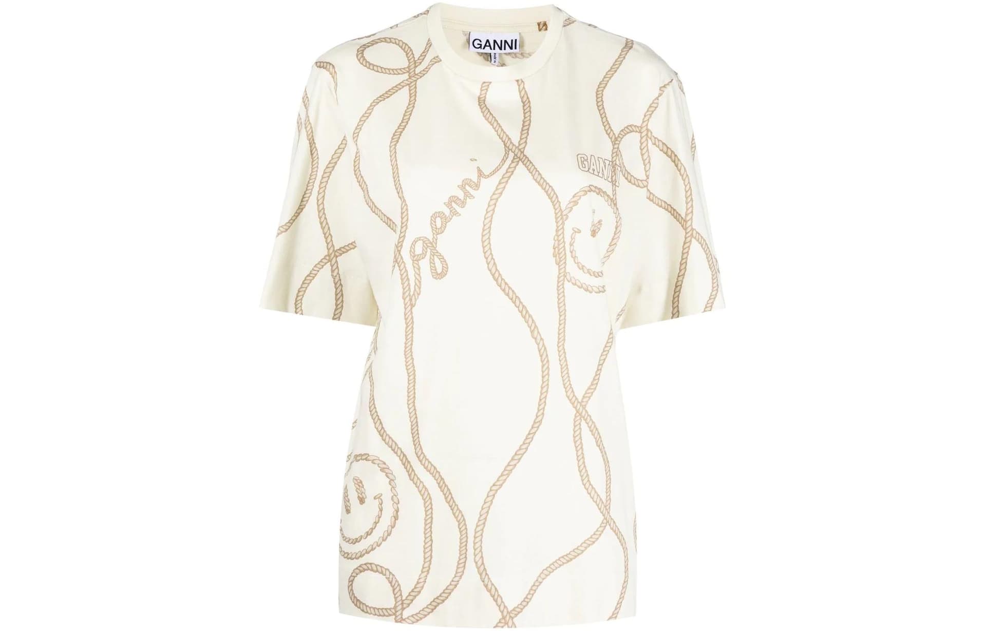 Футболка GANNI SS22 LogoT - изображение 1