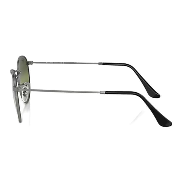 Солнцезащитные очки RayBan Металлические Круглые Солнцезащитные Очки Унисекс Серебряные - изображение 4