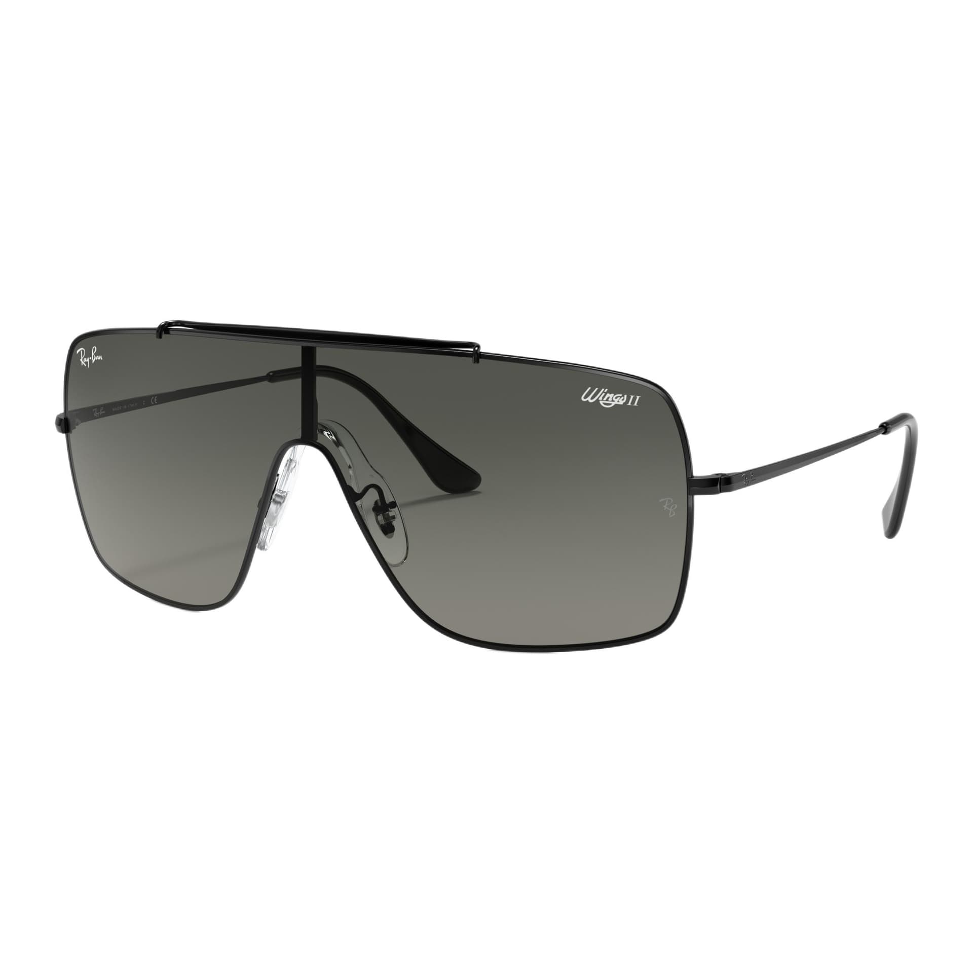Солнцезащитные очки RayBan Металл Фигурный Солнцезащитные очки Унисекс Черный - изображение 1